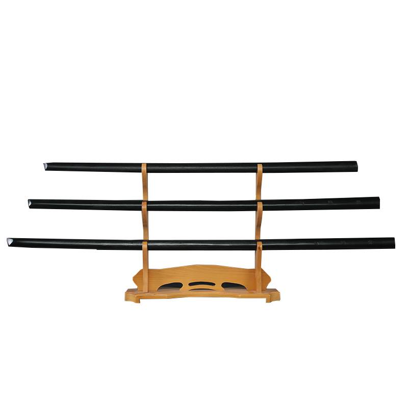 One -in -one blade stick solid wood knife sword poison pineapple wood knife Japanese kendo training anime cos vibration stick