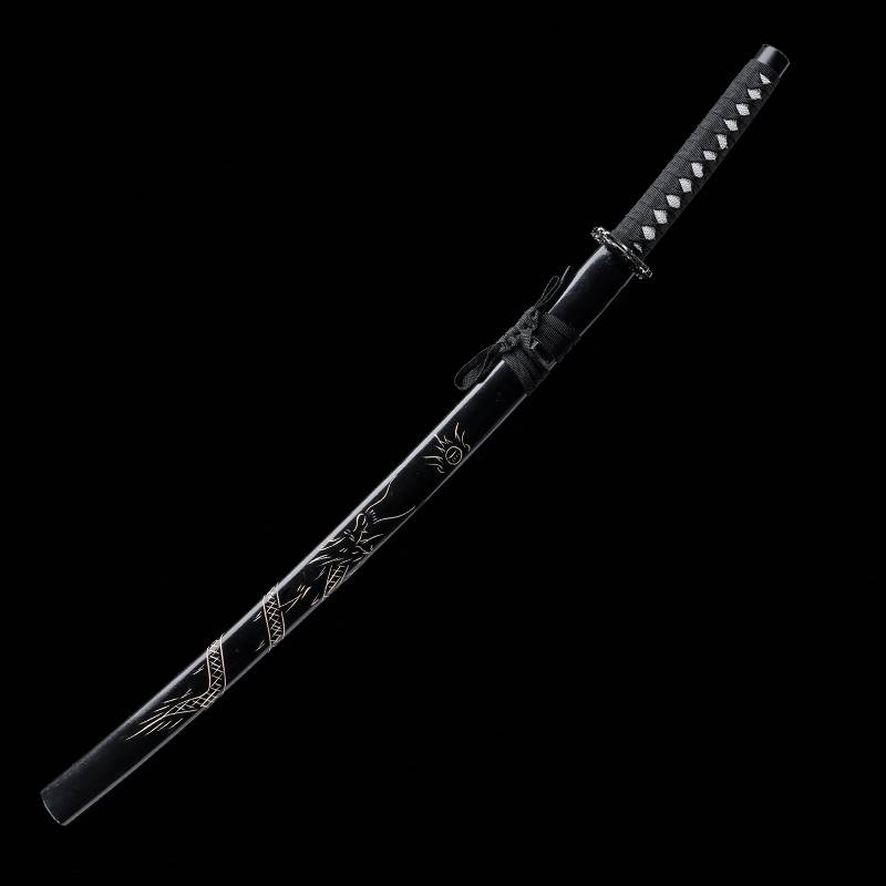 104CM BLACK DRAGON - BLACK-EDGED-EDGED