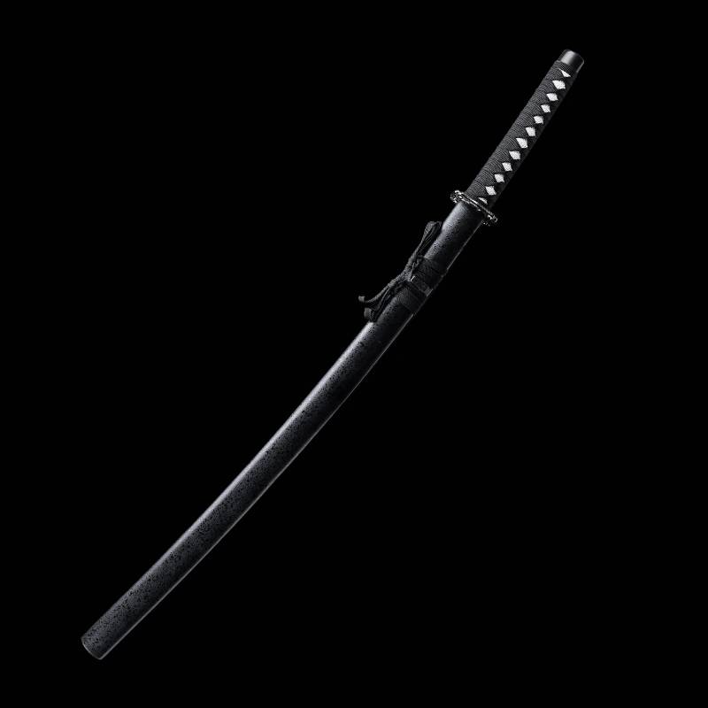 80CM BLACK SAMURAI - BAMBOO RIBBON