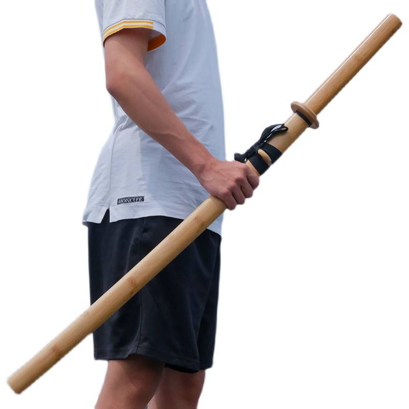 Cosmopolmopathy Wooden Swordsman Exercise Training Practice Performing Performance Private Props Japanese Samurai Bagnesia Bamboo Sword