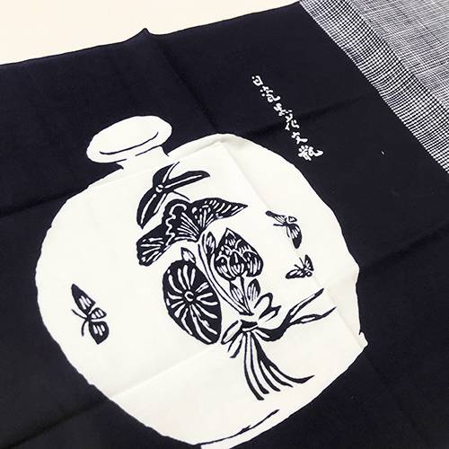 Ancient Ceramics Japanese Injection Hand Wipe Scarf Know the House Sword Dao Tao Head Scarf and Mental Fabric Painting Tax