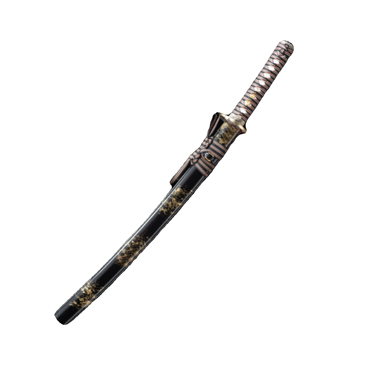 Japanese -style Hostec -Dao Koh Knife Short Sword with Sheath Ribs Poor Sword Samurai Training Practice Solid Wood