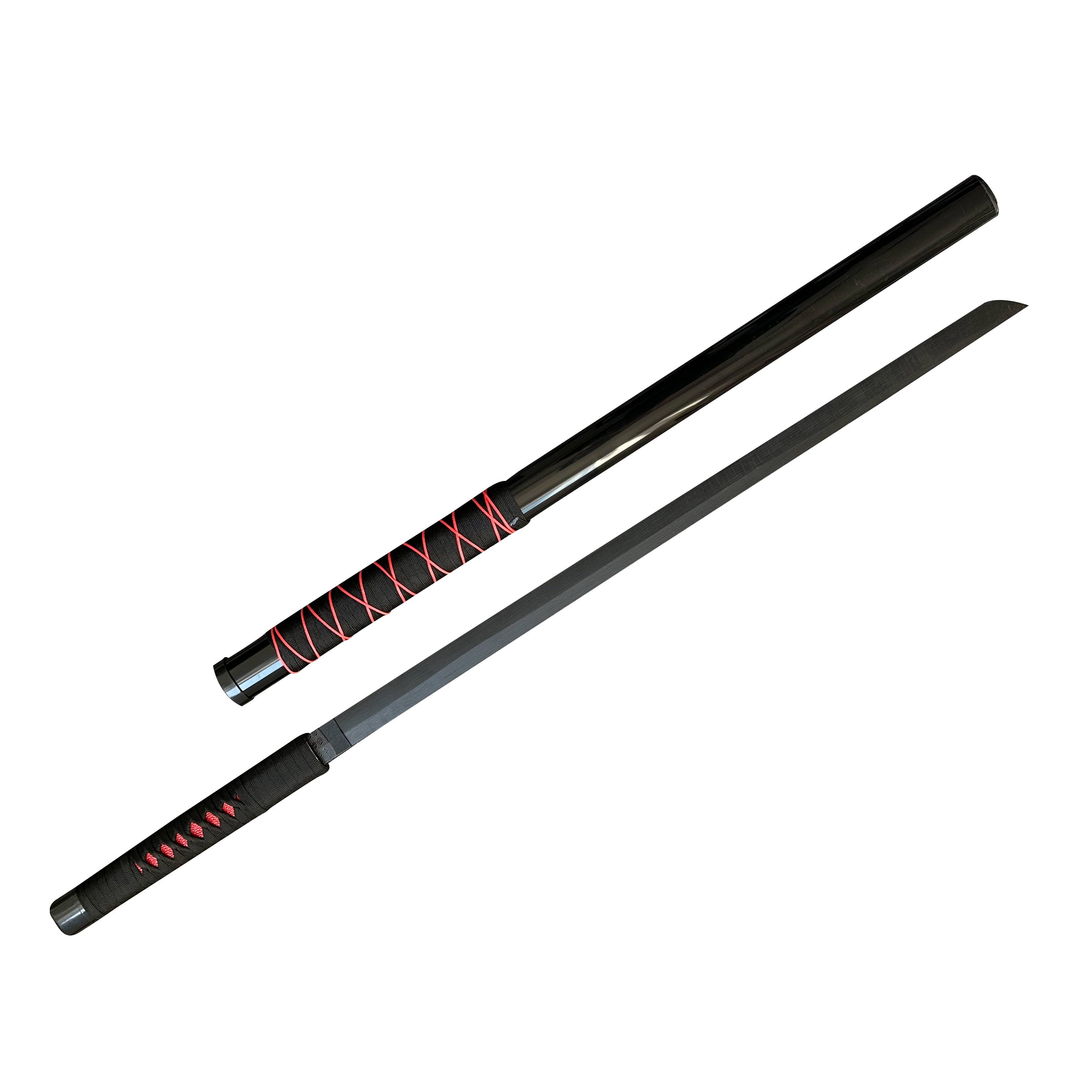Chinese -style Tang Hengdao straight knife integrated sword sword -cutting sword and wooden knife knife with sheath bamboo sword and wooden sword without opening