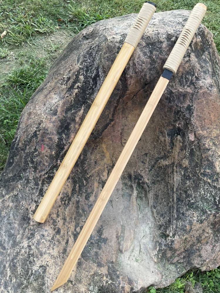 Tang Hengdao Wooden Sword Performance Ring Sword Martial Arts Performance Paper Daping Sword House Hetao Kendao Practice Bamboo Sword Children's Toys