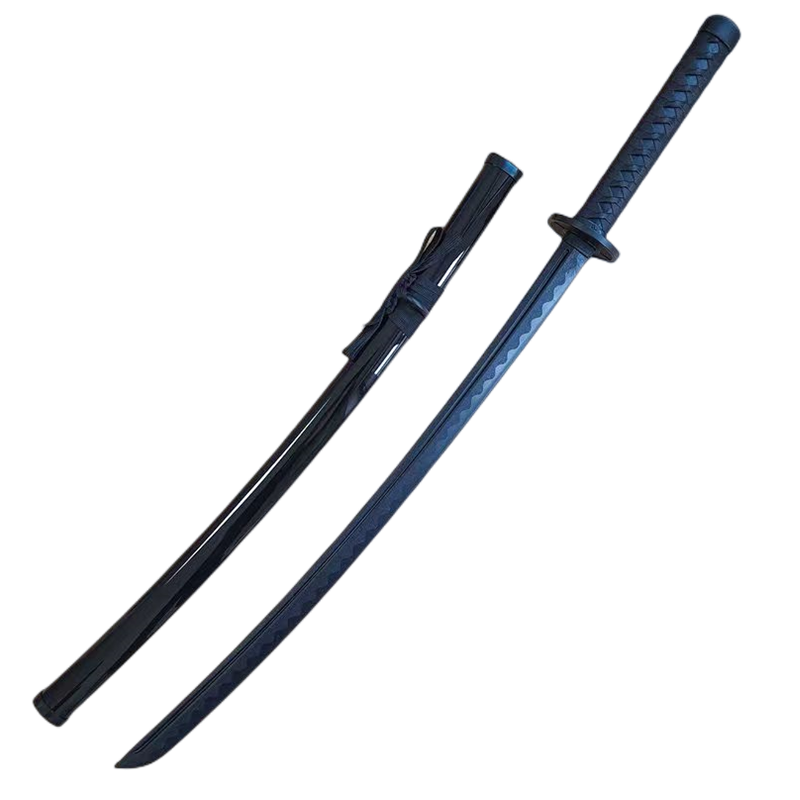 Cold Steel Plastic Sword Han Sword Embroidery Spring Knife High -strength Tang Hengdao Samurai Miao Dao Sword Top Children's Toys
