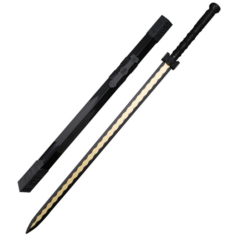 Bamboo and wooden ancient style Han swords, wooden swords, Tang Hengju, martial arts performance props, children's toys and wooden knives
