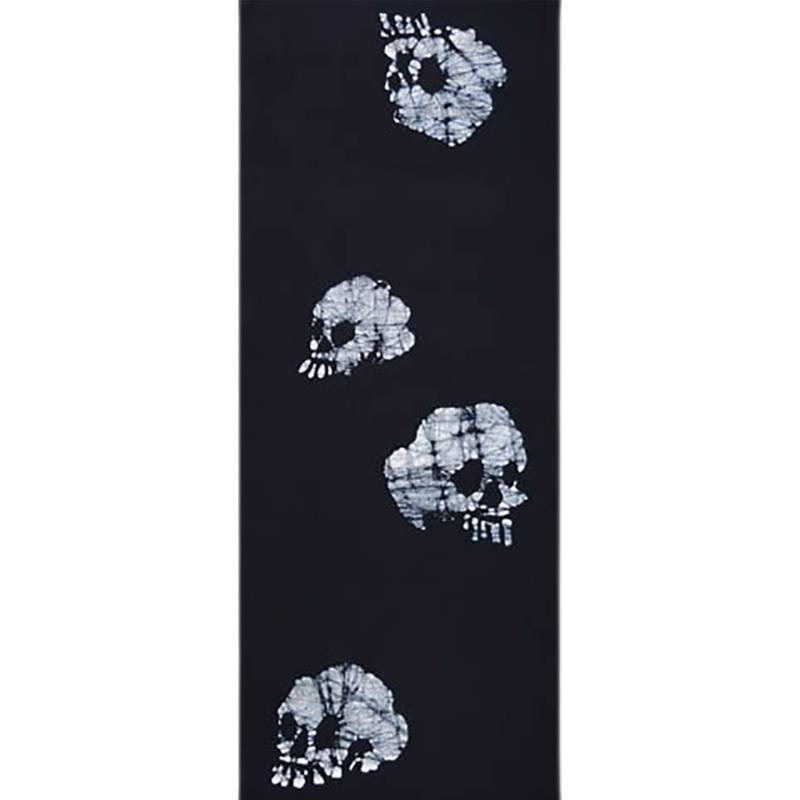 Five skull dinosaurs will make flags, Japanese -made sword -making headscarves, hand scarves and wind cloth paintings to know the harmony
