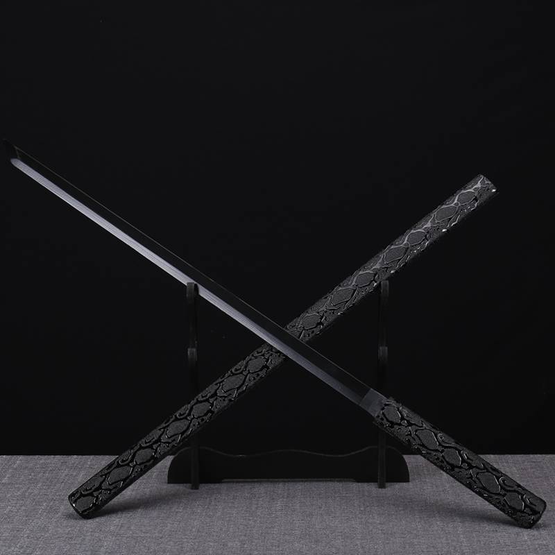 Jugong Dao Tang Hengmu Sword Kendo Practice Japanese Samurai Blade Blade Dap toys Bamboo Wooden Blocks Unknown