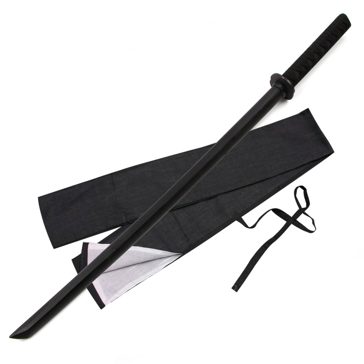 One metre full of black stick + knife bag