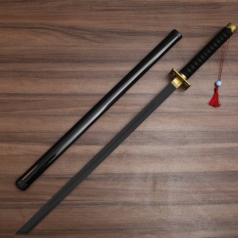 Net Red Tang Hengdao Wooden Knife Rubbing Bamboo Knife Pulling Knife Corporal Wooden Weapon Boy Children Training Toys Knife