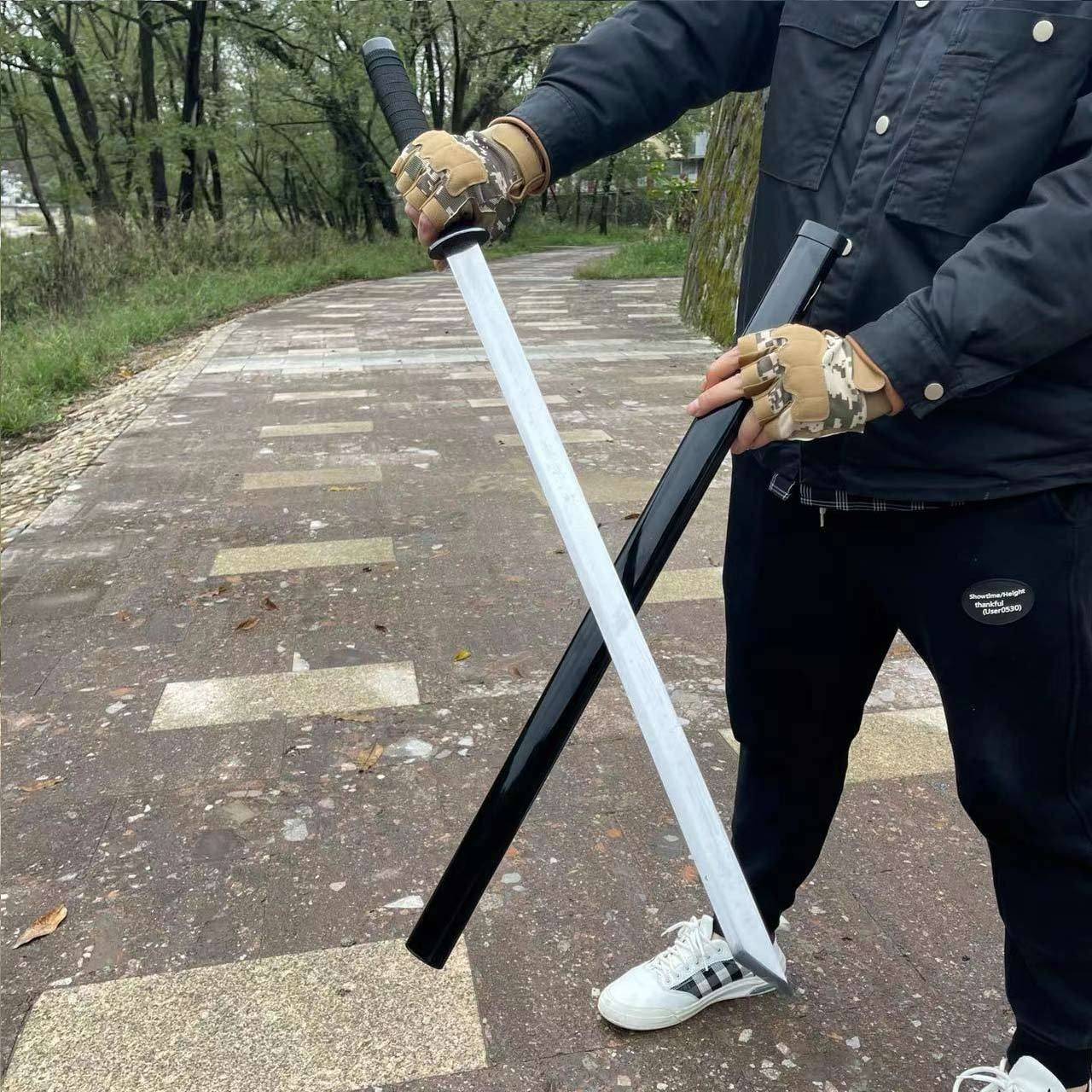 WHITE BLADE 100CM LONG