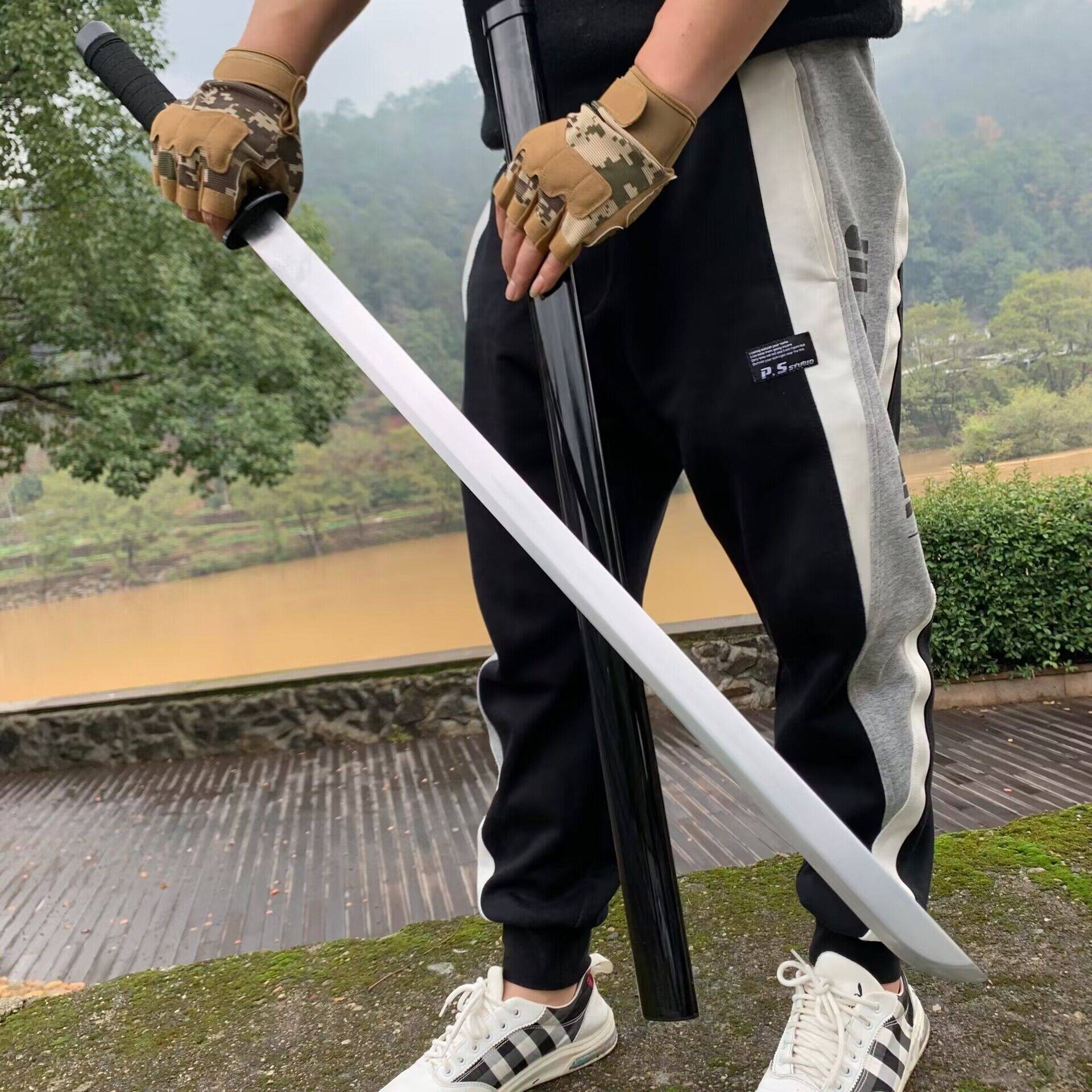 WHITE BLADE 100 CM LONG