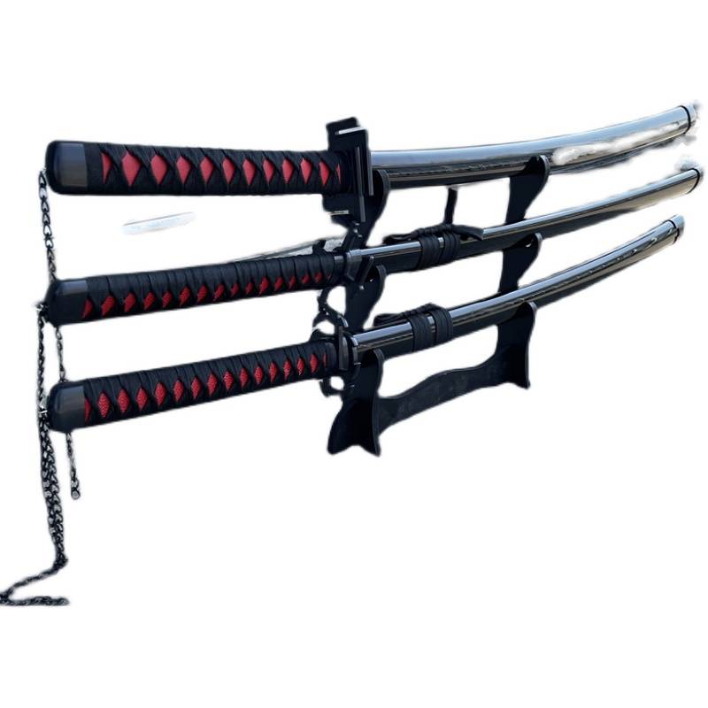 Dead God Kurosaki Ichigo Jiejiu Hanghe Dao Kuki Dao Dao Dao Kuka Samurai Samurai Blade Children's Toys Boy Boys Pulling Sword Wood