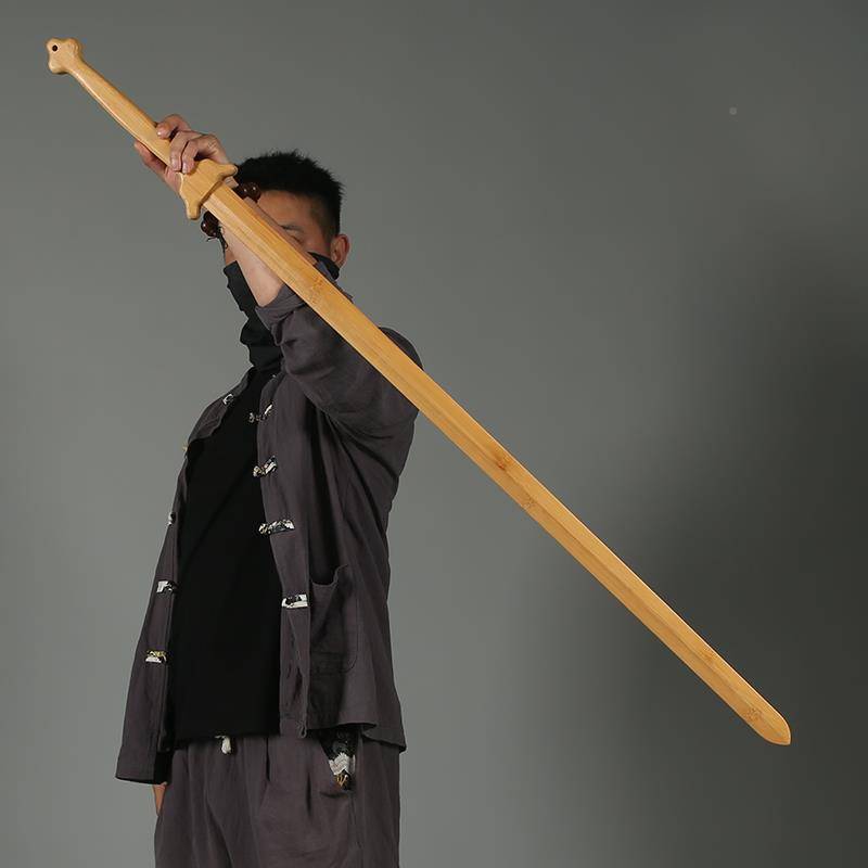 Wooden Sword Real Miao Sword Dabao Sword Sword Sword Martial Arts Training Table Big Big Sword Mass Performance Single Single Hands Kendo