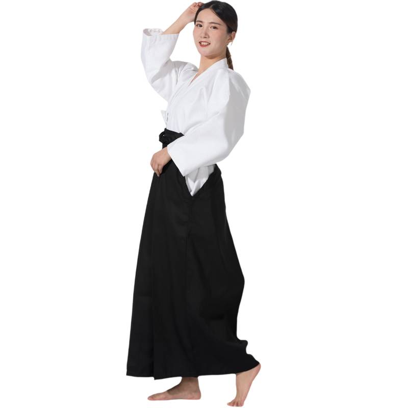 Men and Women's Competition Training Kendo Clothing Set Moso Clothes COS Top Hakama HAKAMA Kendo Clothing