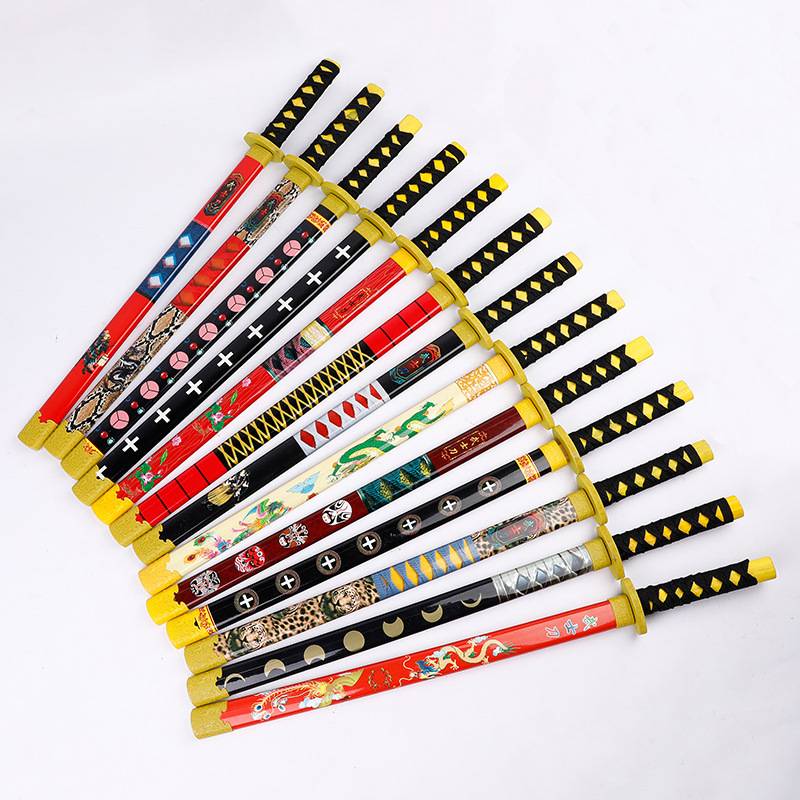 Factory direct selling samurai toy stage performance road with bamboo and wooden sword sword sword sword sword sword sword sword sword sword sword sword -sword tap applied promotion