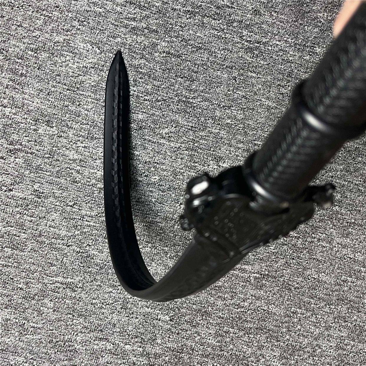 Plastic Knife Cold Steel Tang Hengdao Han Sword Samurai Blade Faculty Faculty Training Steading Sword Proper Children's Toys
