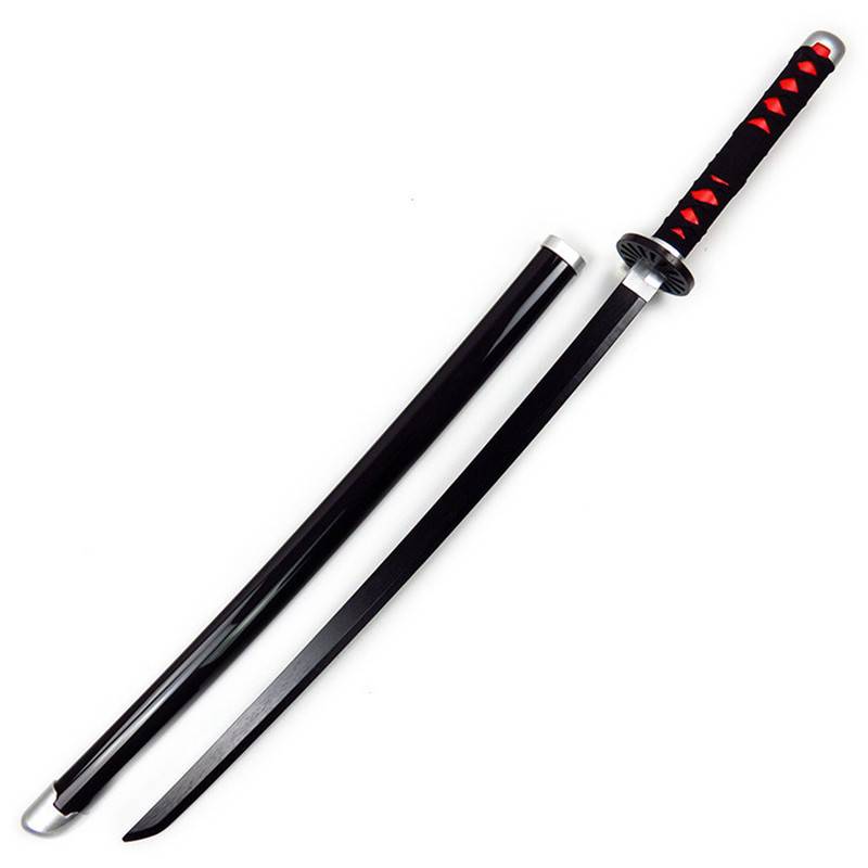 Juguidao Wooden Skin Black Black Samurai Blade Blade Destroyer Death Dead God Stepless Crescent Moon Kendo Children's Toys