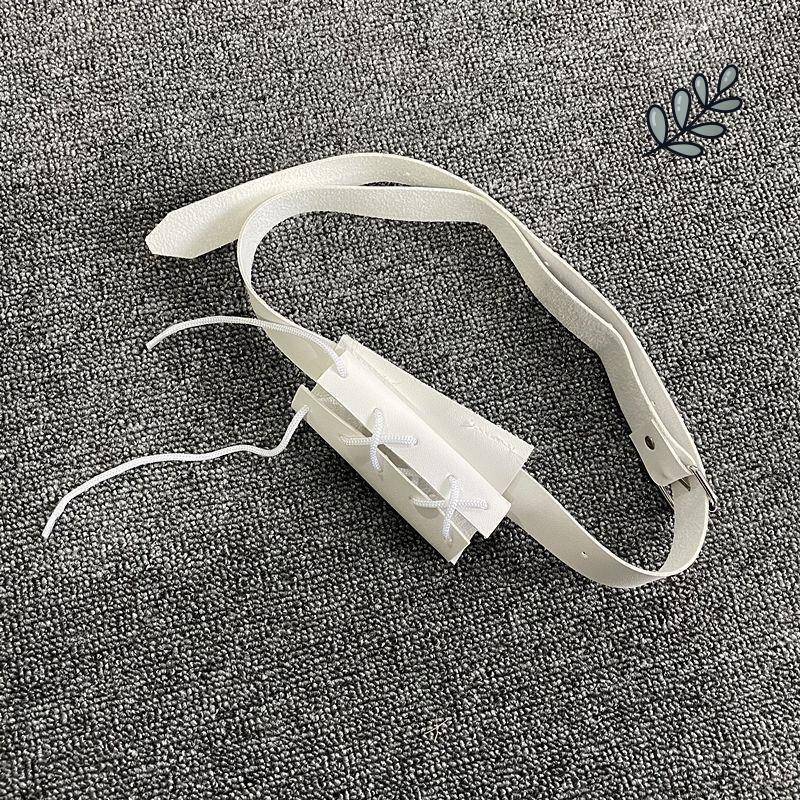 White belts without knives