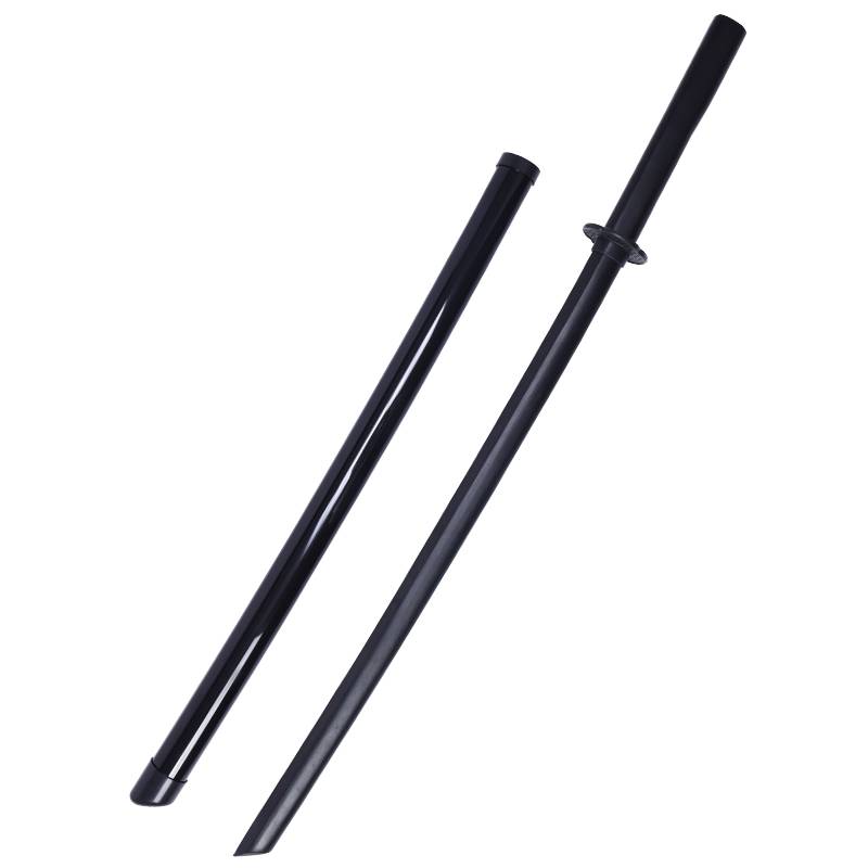 Bring the sheath live wooden sword, Kendo, sword sword martial arts hits training two -knife stream samurai Blade Blade pneumatic bamboo knife