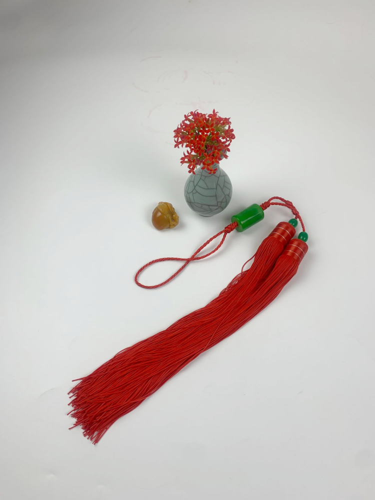 Kendo accessories martial arts Taiji Sword Acelonus Suwen Play Hanging Anime Accessories Competition Special Hanging Ears