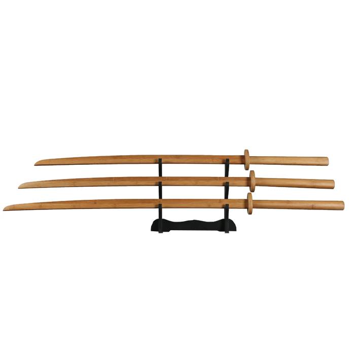 Miao Dao Bamboo Wood Knife Solid Wood Knife Knife Martial Arts Training Juhe Road Japanese Samurai COS Anime Bamboo