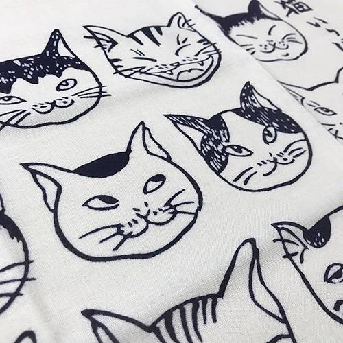 Nine types of patterns have a lot of Japanese injection infected towels to know the House of House Sword Road and Hanging Drawing Fabric
