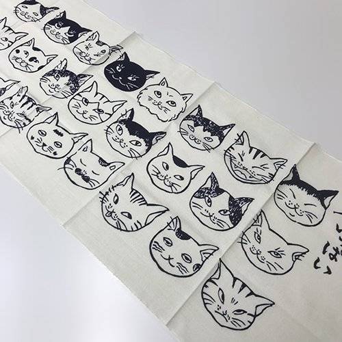 Nine types of patterns have a lot of Japanese injection infected towels to know the House of House Sword Road and Hanging Drawing Fabric