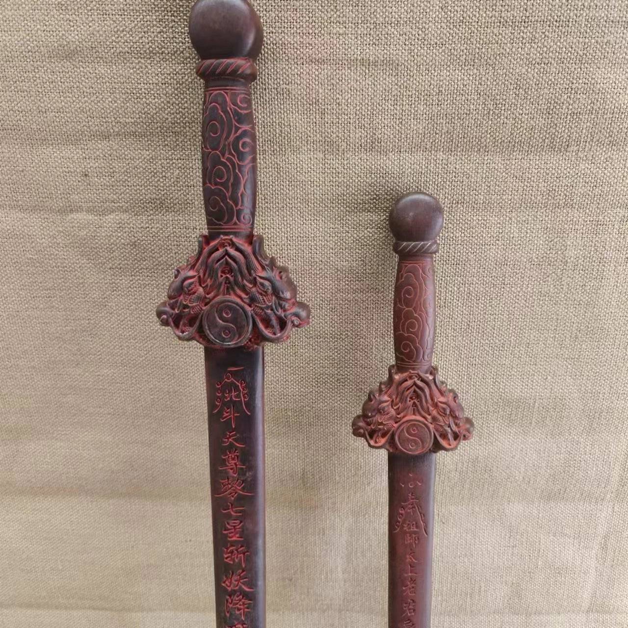 Feicheng Peach Wood Sword Seven Star Peach Tiger Dragon Tiger Sword Sword Sword Sword Sword Peach Wood Mochi Tao Wood Sword