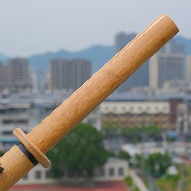 Bai Bingtang Kendaojujujie Martial Arts Martial Arts Practice Japanese Training Practice Broken Bamboo Sword and Miao Sword