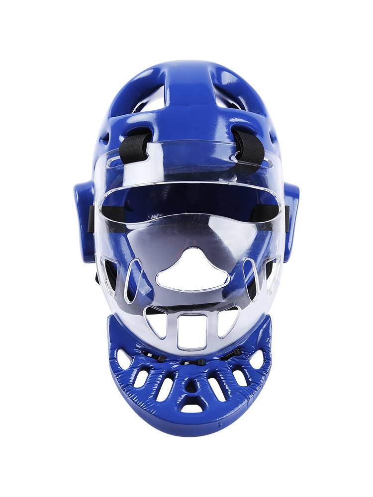 Martial arts armored helmet head noodle protective tap, kendo face protection head -to -head weapon competition training equipment fencing