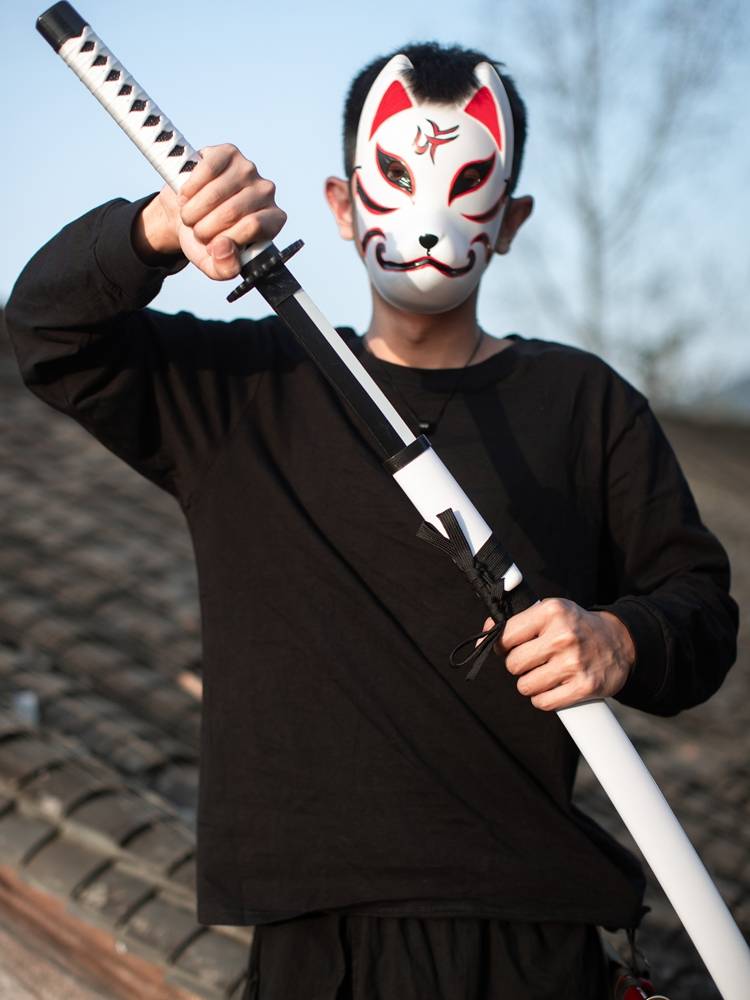 Jugong Road Tang Hengdao Samurai Blade Mobs, Bamboo and Wooden Sword Bandbuctive Sprathy Martial Arts Exercise COS Performance Prop