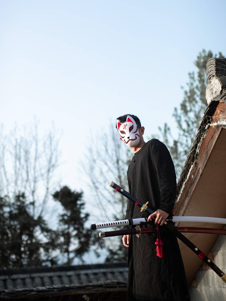 Jugong Road Tang Hengdao Samurai Blade Mobs, Bamboo and Wooden Sword Bandbuctive Sprathy Martial Arts Exercise COS Performance Prop