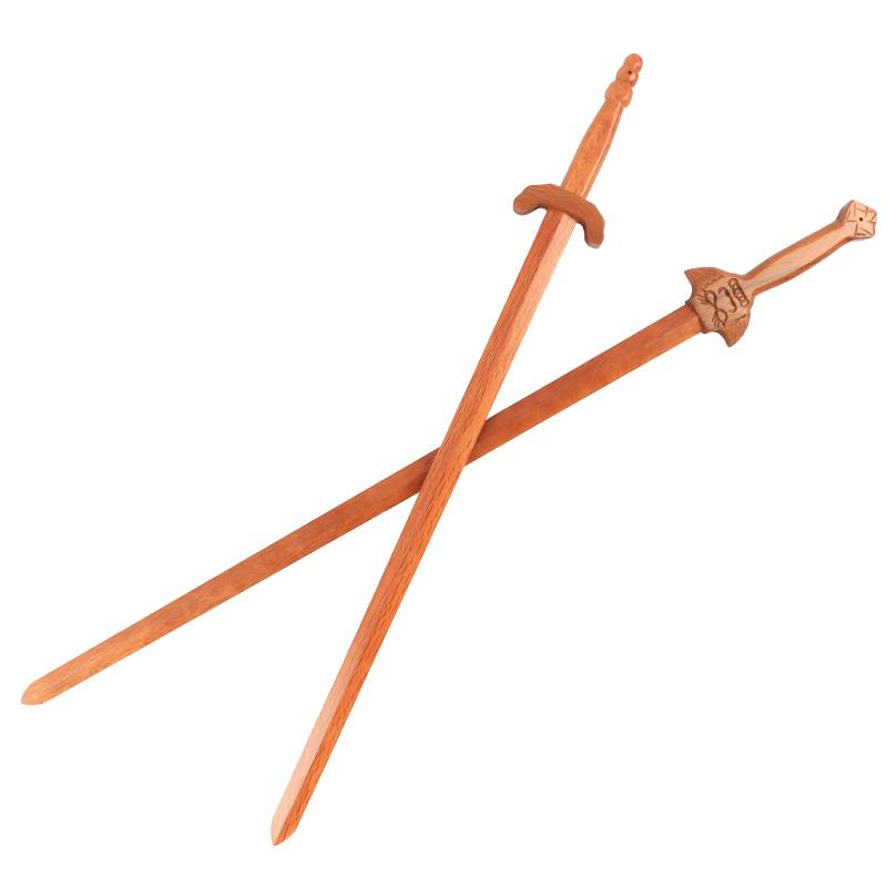 Tai Chi Mu Kendo Museum Martial Arts Sword Wood Making Sword Training Chinese Martial Arts Prop Fitters Fitness Taiji Morning Practice Wooden Sword