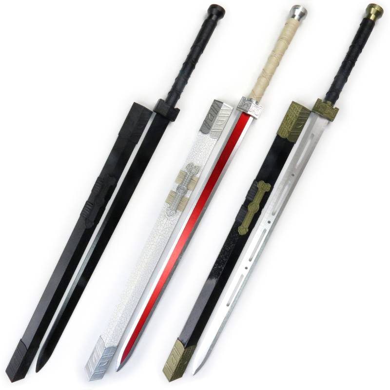 Wooden Sword and Wooden Sword Ancient Wind Taoist Martial Arts Children's Toys Sword Sword Ancient Wind Bamboo Sword Hanfu Sword and Sword Mob Training