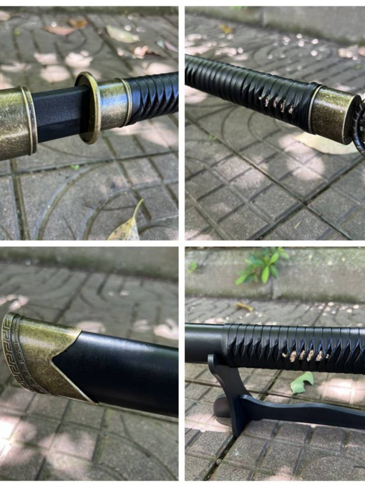 Plastic knife Cold Steel against the first residential road high -intensity training Japanese Kendo samurai pull knife children's toys