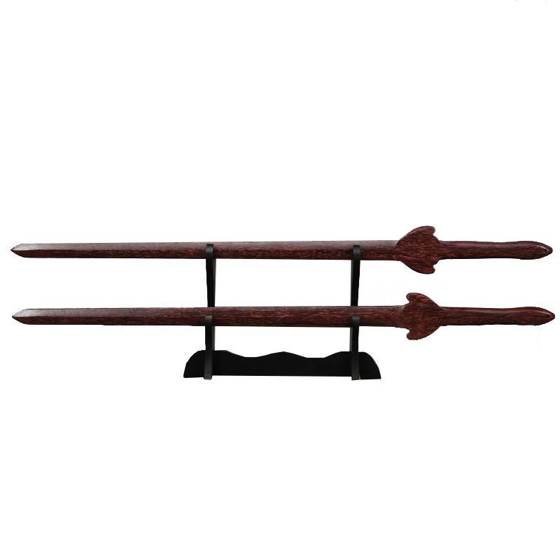 Tai Chi Sword Simple Simulation Wood Simpling with Sheath Wood Sword All -in -one Samurai Samurai Swing Martial Arts Sword Sword Modern