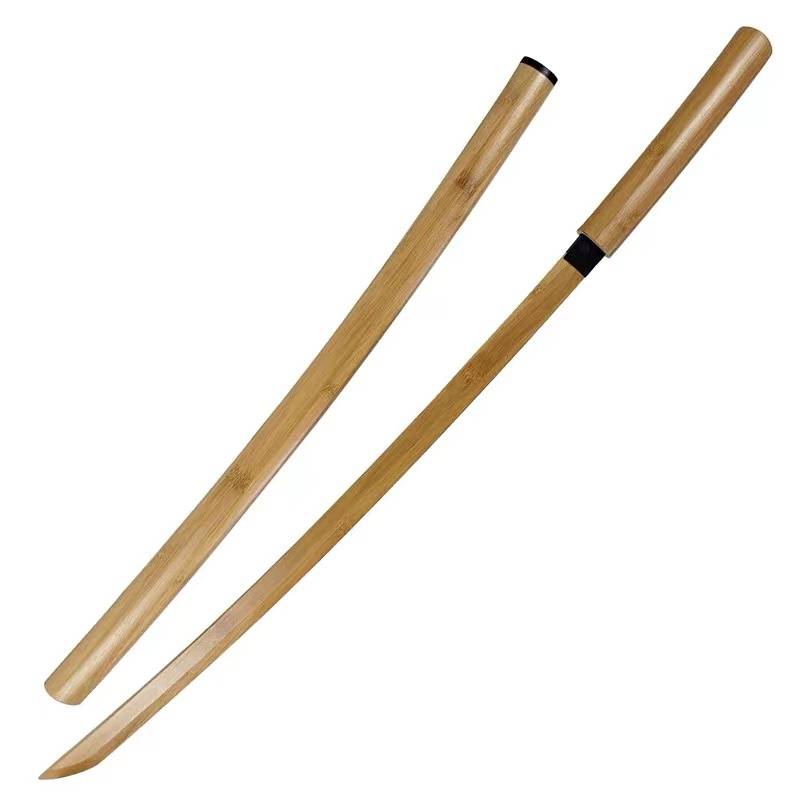 Quanzhu Band Samurai Judge Training Training Corporal Solid Wood toy Performance Prop