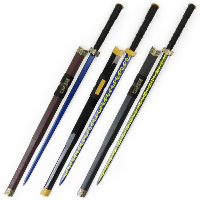 Han Sword Bamboo Wooden Sword, Tang Hengdao Judong Kaido Pulling Sword Training Practice Wooden Sword Prople