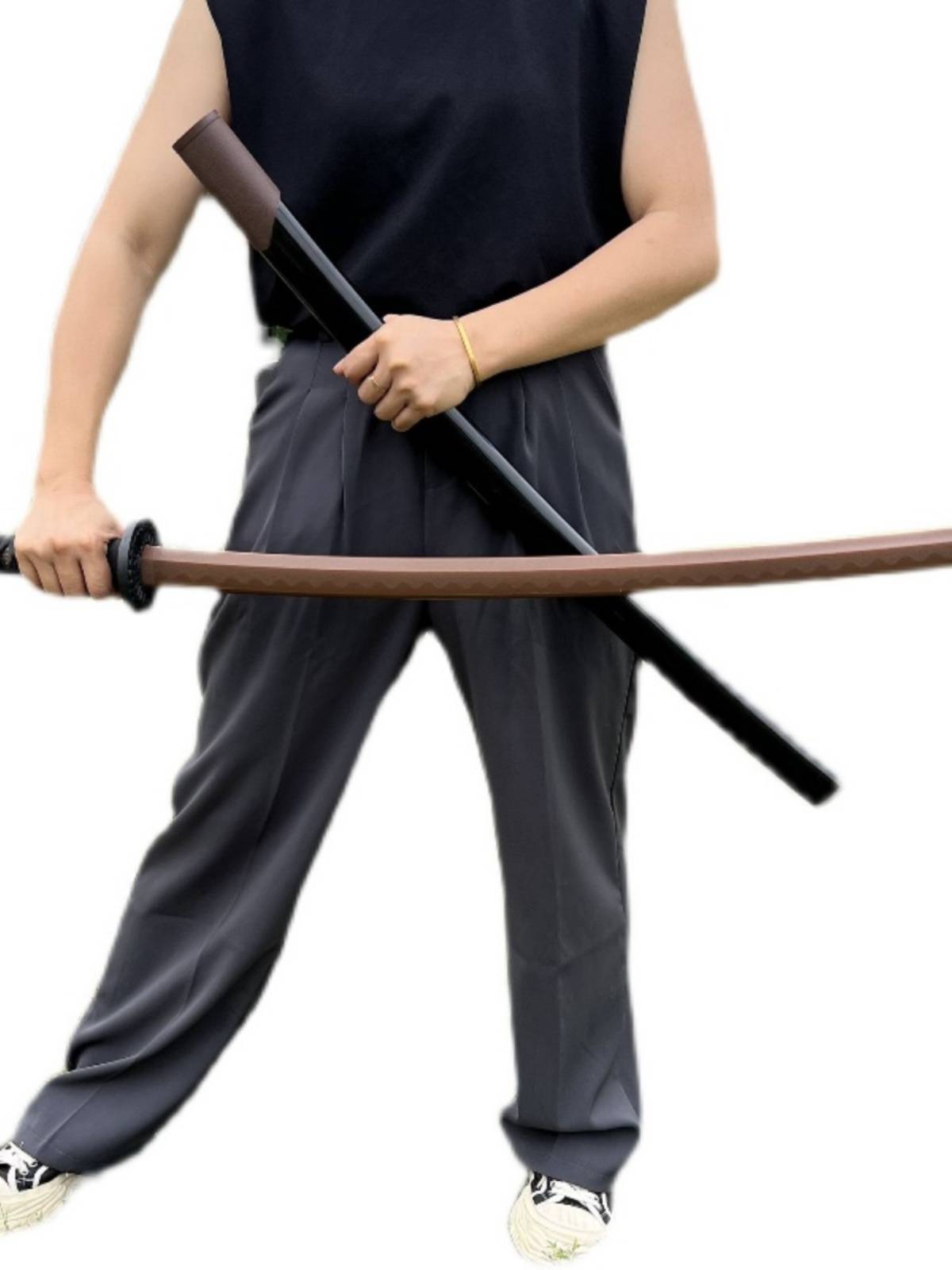 Plastic knife cold steel against Tang Heng lives in Heidao high -strength training Japanese Kendo samurai budding children's toys