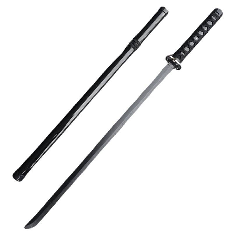 Chinese plain Tang Hengdao wooden knife, one meter with sheath wooden, tap, bamboo knife and seedling model, children's bamboo sword and wooden sword