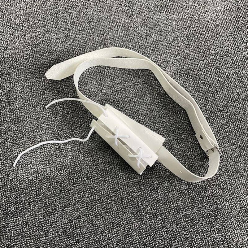 Sword accessories Kendo belt cloth bag shoulder -to -back strap PU leather sword sword fixed device sword sword belt strap