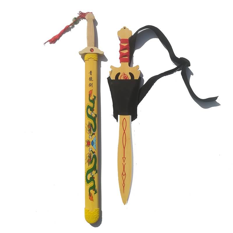 Blue Dragon Sword with Royal Red Ribbon (wideband)