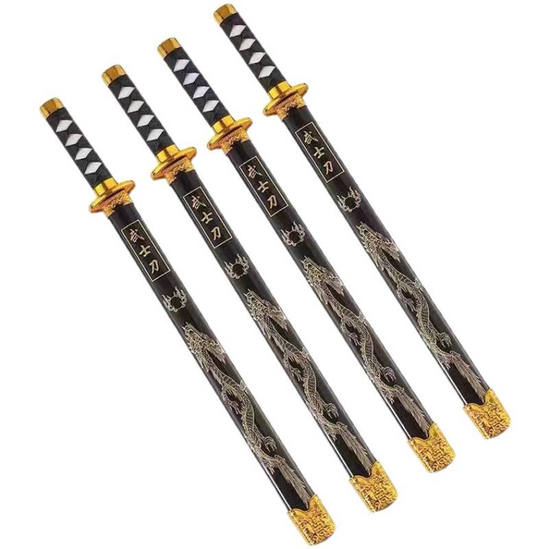 All bamboo wood sword sword sword swords, toys, wooden swords, green dragon sword with sheath wooden sword, wooden sword, no blade lane, wooden sword