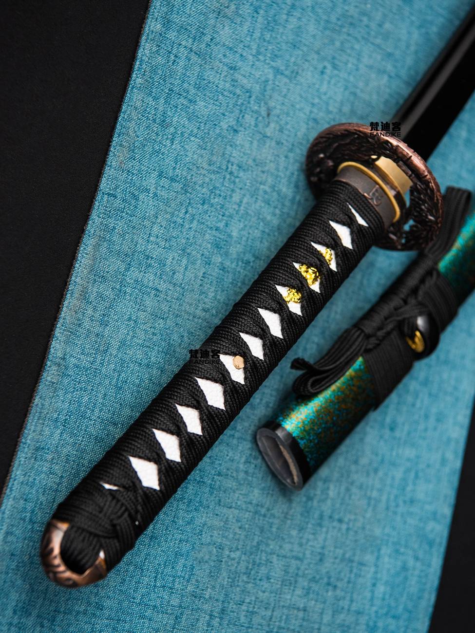 Jugao Dao Moby Blade Wood Kids Sheath Training Performance Proposal Plastic Steel Resin rubber knife Draw sword toy