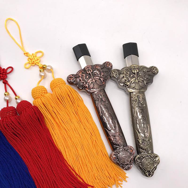 Extending Taiji Sword Stainless Steel Fitness Morning Morning Exercise Performance Sword Prop Folding Sword Sword Men's Full Metal Overcrost