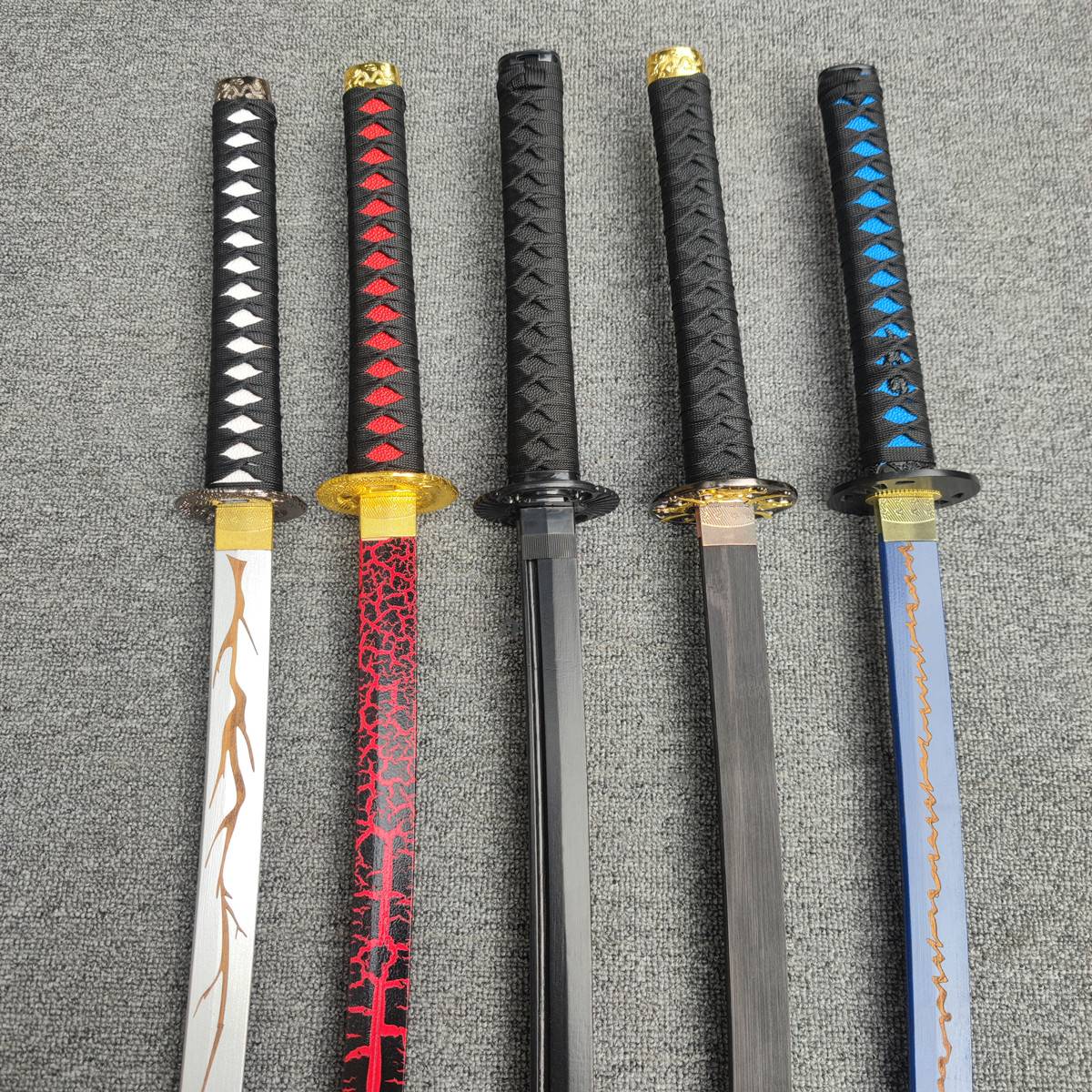 Wooden samurai Blade bamboo knife, Hehe wooden knife, Tang Hengdao pulls sword sword, sword tap, trainer training children's toy wooden sword