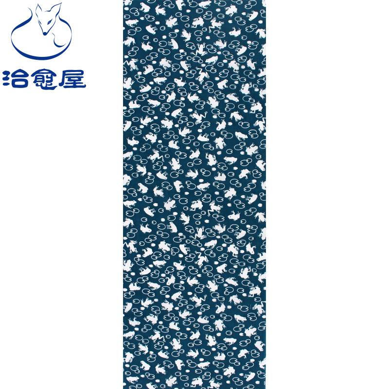 Zhiyiwu Moso Head Scarf frog frog blessing gifts Japanese -made healing house scarf martial arts props