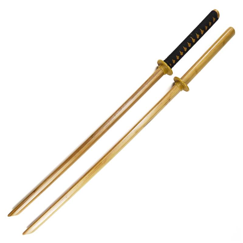 Bamboo Hostelsia Monovation Wooden Knife Martial Arts practice against training training to hit the Bushido special bamboo knife