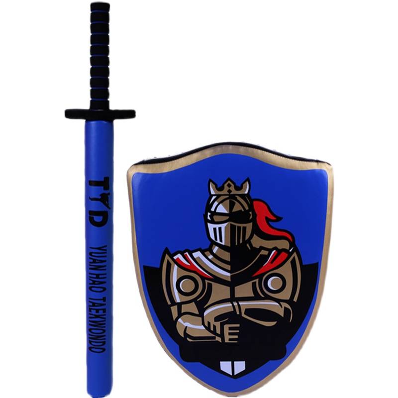 Children's Toys Sword Boy Sword Bubble Sword Soft Step Training Game Gaming Knight Sword Shield Bing Road Short Weapon